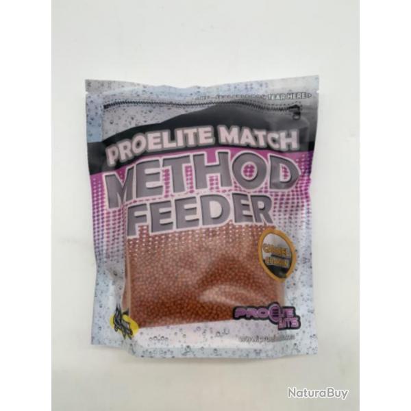 Pellet pro elite match method feeder caramel champion 600gr