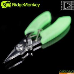 Ciseaux RidgeMonkey Nite Glow Braid Scissors