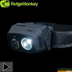 Lampe Frontale RidgeMonkey VRH300X USB Rechargeable