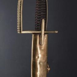 SABRE OFFICIER DE HUSSARD A LA HONGROISE GARDE PERLEE - FRANCE DIRECTOIRE Collection France Très bon