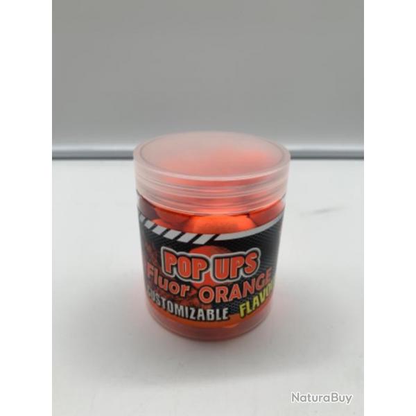 Pop-ups pro elite baits Fluor orange 80gr