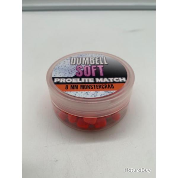 Dumbbell soft proelite match 8mm monster crab