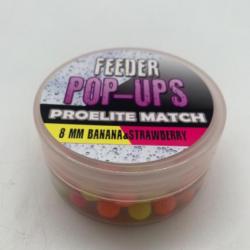 Pop-ups feeder proelite match 8mm banana strawberry