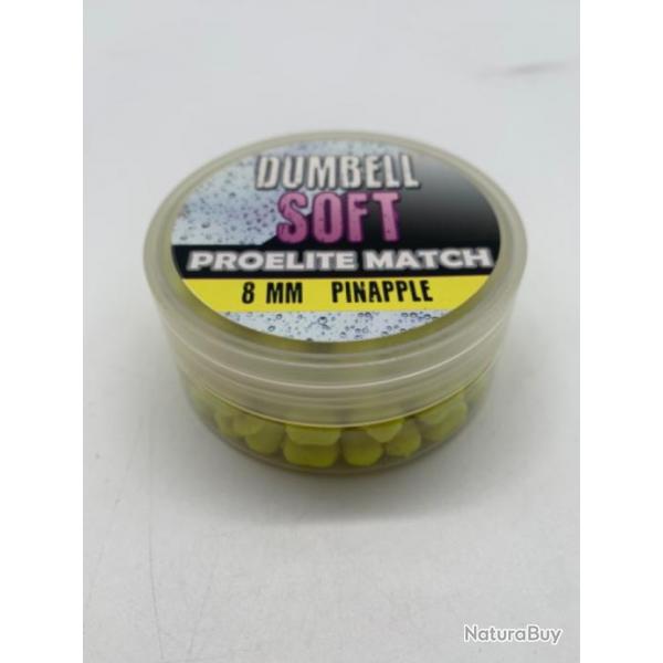 Dumbell soft proelite match 8mm pinapple