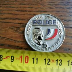 MEDAILLE de POLICE RONDE diamètre 40mm 603R (A023)