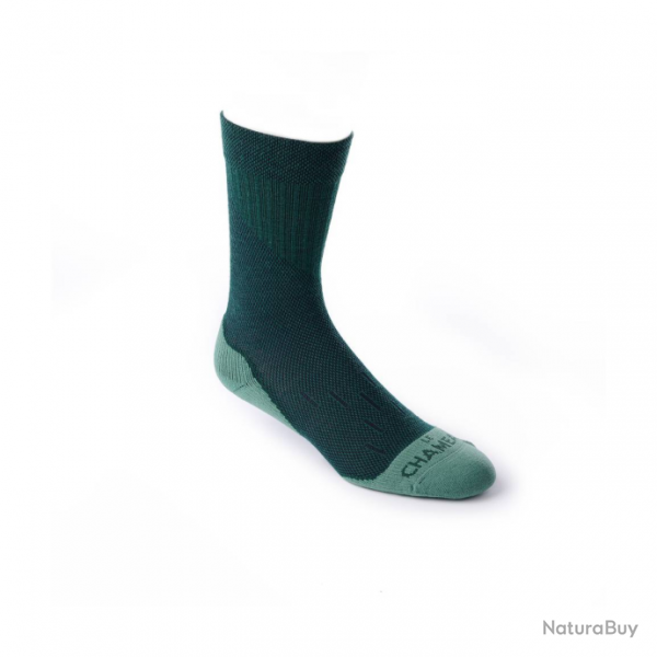 Chaussettes basses Le Chameau Iris - Vert fonc / S