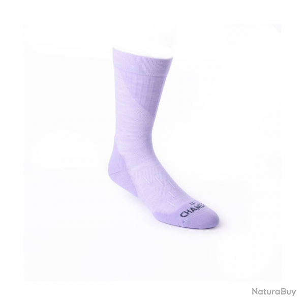 Chaussettes basses Le Chameau Iris - Lila / S