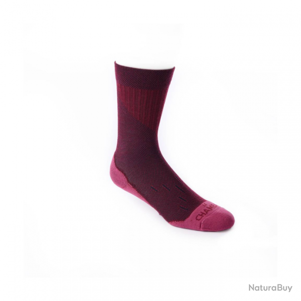 Chaussettes basses Le Chameau Iris - Rouge / M