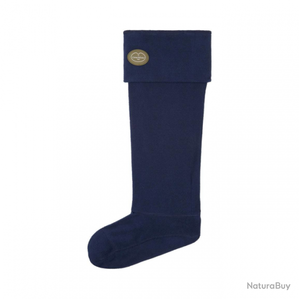 Doublures polaire Le Chameau pour bottes - Bleu marine / M