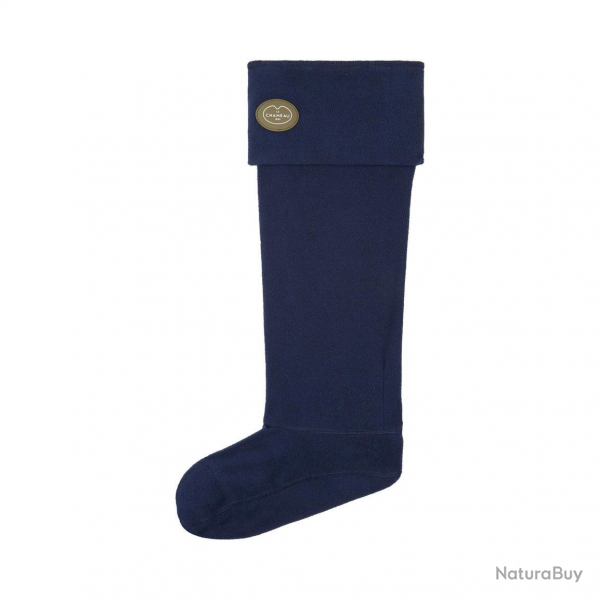 Doublures polaire Le Chameau pour bottes - Bleu marine / M