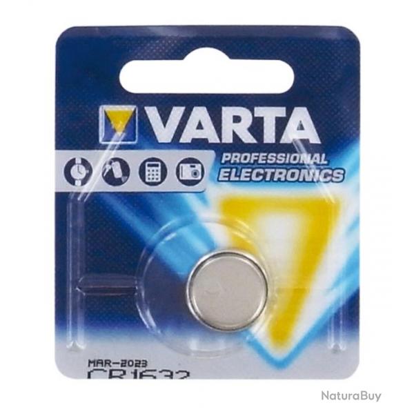 Pile bouton Varta CR1632 3V Lithium