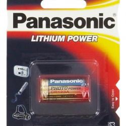 Pile Panasonic CR123 Lithium 3V