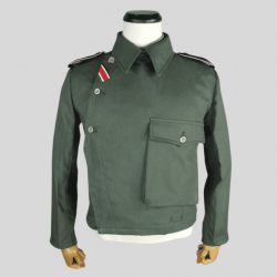 Blouson Allemand Canon d Assaut Tissu Chevron Reproduction Premium WW2