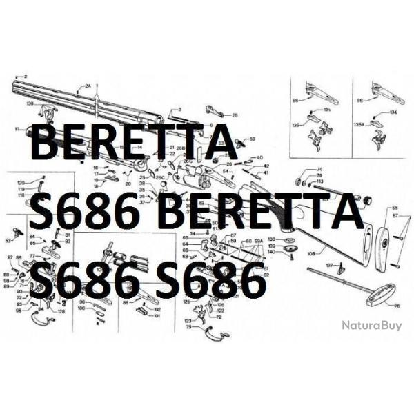 clat fusil BERETTA S686 BERETTA s 686 - VENDU PAR JEPERCUTE (m2123)