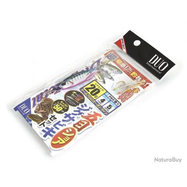 DUO Drag Metal Shore Jig Sabiki Set 20grs SILVER