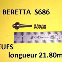 percuteur NEUF + ressort fusil BERETTA longueur 21.80mm - VENDU PAR JEPERCUTE (a828)