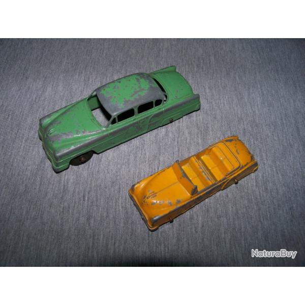 2  Miniatures voiture ancienne en mtal de marque Tootsietoy .. Made in The U.S.A ..