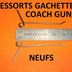 LOT de 2 ressorts de gachettes NEUFS de fusil COACH GUN - VENDU PAR JEPERCUTE (HUA102)