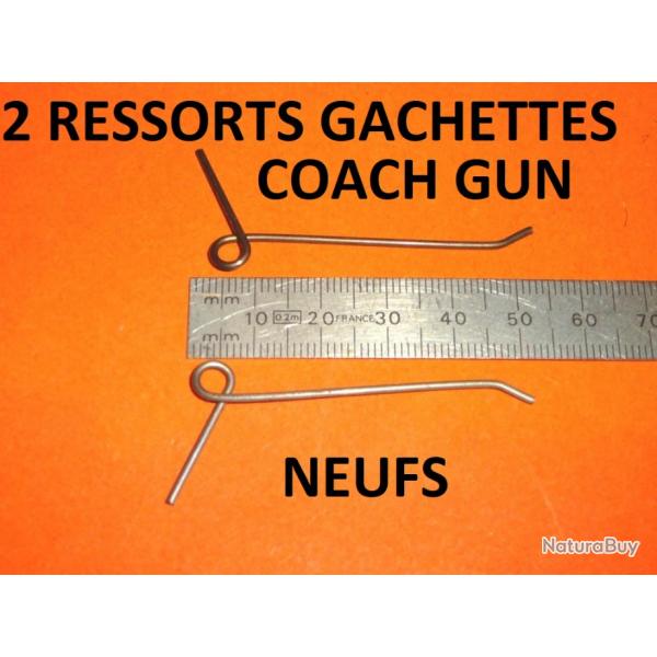 LOT de 2 ressorts de gachettes NEUFS de fusil COACH GUN - VENDU PAR JEPERCUTE (HUA102)