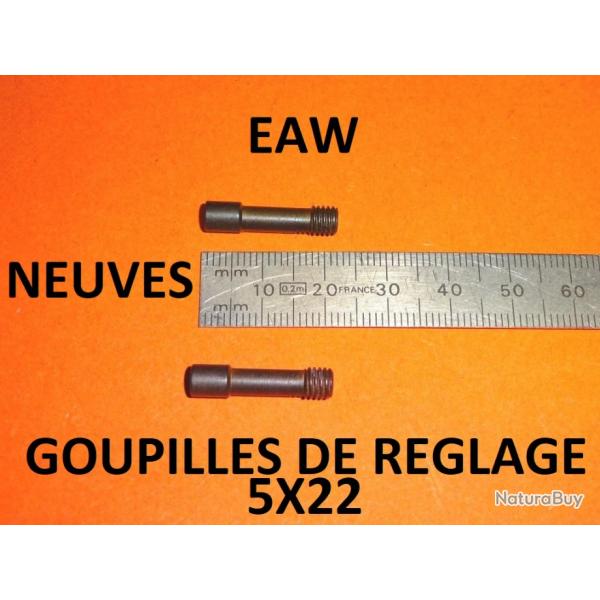 LOT de 2 goupilles de reglage NEUVES EAW 5X22 - VENDU PAR JEPERCUTE (HUA80)