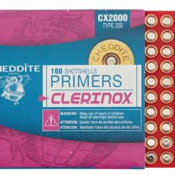 Cheddite Amorces Shotshell Primers Type 209 - 100 Pièces