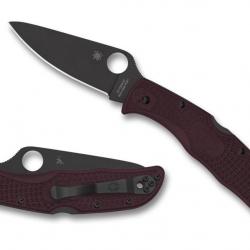 Spyderco C243BGBKP Endela Burgundy, Sprint 24