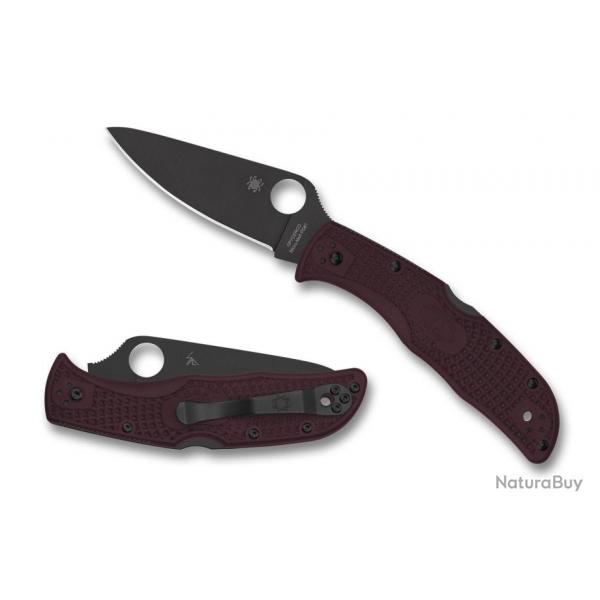 Spyderco C243BGBKP Endela Burgundy, Sprint 24