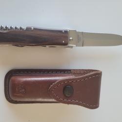 Couteau automatique MIkOV 4 pièces avec etui cuir