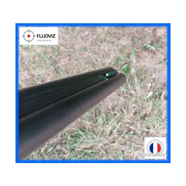 guidon fibre optique fluo vert universel (Guide, viseur, pointeur, mire, aide  la vise, hausse)