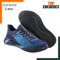 TOP ENCHERE SANS PRIX DE RESERVE : Chaussures de sécurité - Bleu - Garantie 2 ans