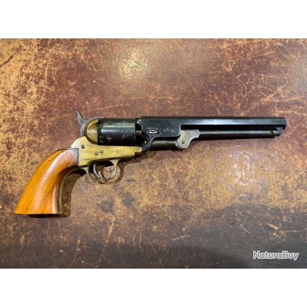 Revolver Uberti type Colt Navy 1851 carcasse laiton, calibre 36