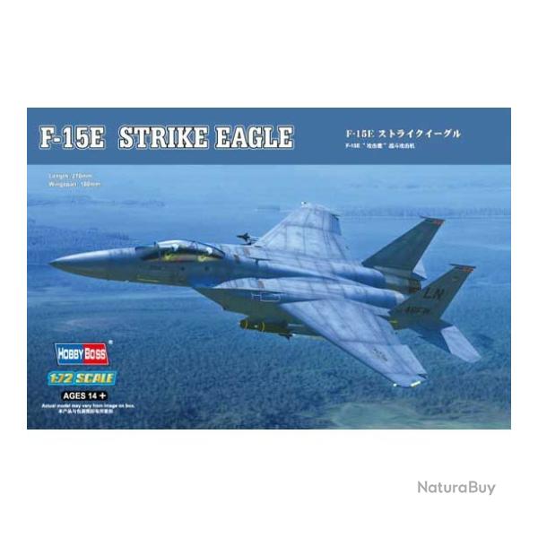 Maquette  monter - F-15E Strike eagle 1/72 | Hobby boss (0000 2121)