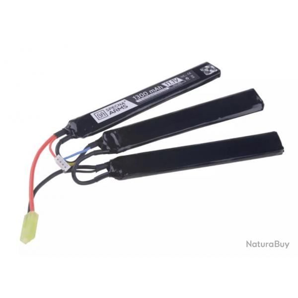 Batterie Li-Po -11.1V 1300 mAh 3 modules 15/30C - Specna Arms