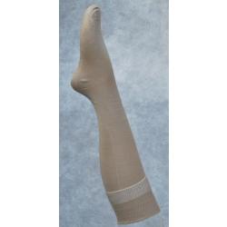 Chaussettes femme hautes non comprimantes en bambou  40/42 beige