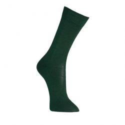 Chaussettes homme laine mérinos très fine 43/45 vert kaki