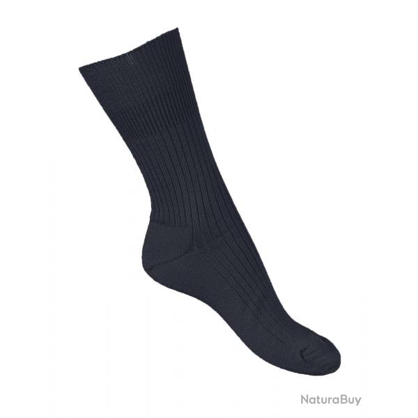 Chaussettes chaudes femme et homme laine mrinos non comprimantes  noir  37/39
