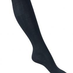 Chaussettes hautes laine mérinos non comprimantes homme noir  40/42