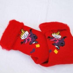 Chaussettes fantaisie enfant cartoon rouge 31-33 rouge 31/33