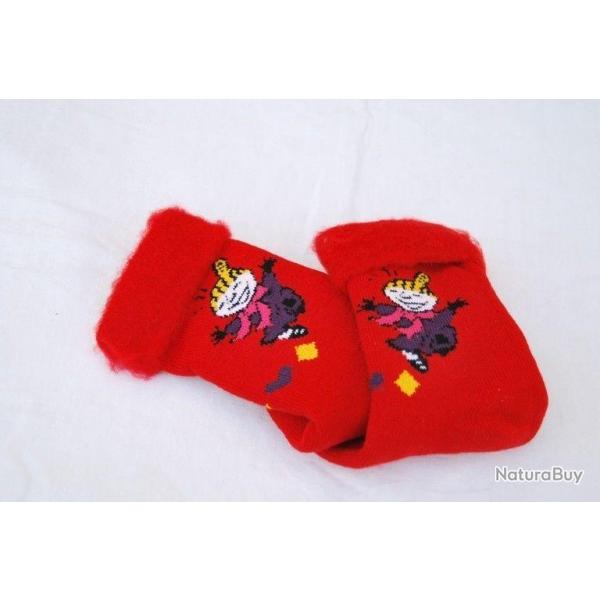 Chaussettes fantaisie enfant cartoon rouge 31-33 rouge 31/33