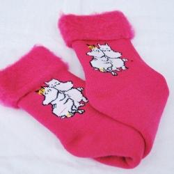 Chaussettes fantaisie enfant femme rouge rose noir 31 à 39 rose  31/33