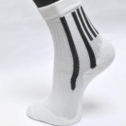 Chaussettes homme et femme coton sport techniques blanc ou noir 43/45 blanc