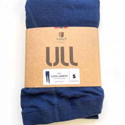 Caleçon homme pure laine mérinos gris foncé, bleu, kaki, noir L (large) bleu nuit