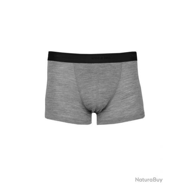 Boxer homme pure laine mrinos BIO bleu gris kaki gris clair XXL (2XL)