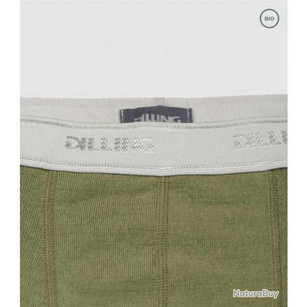 Boxer homme pure laine mrinos BIO bleu gris kaki vert Pistache XXL (2XL)