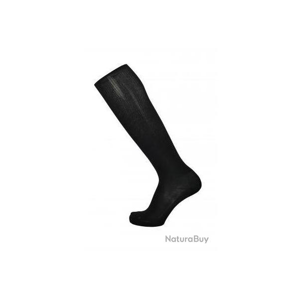 Chaussettes de contention noires en laine chaude 43/45