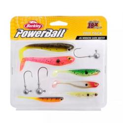 Kit de leurres Berkley PowerBait  jig minnow dark water