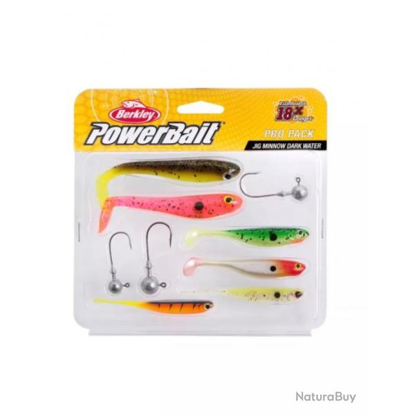 Kit de leurres Berkley PowerBait  jig minnow dark water