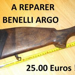 crosse carabine BENELLI ARGO + plaque (A REPARER) à 25.00 Euros !!!!! - VENDU PAR JEPERCUTE (JO913)