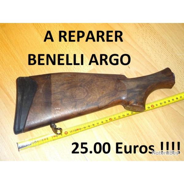 crosse carabine BENELLI ARGO + plaque (A REPARER)  25.00 Euros !!!!! - VENDU PAR JEPERCUTE (JO913)