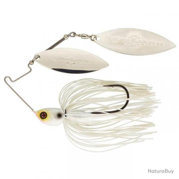 SPINNERBAIT SAKURA CAJUN SPINNERBAIT DW 14G C11 (KICKER WHITE)